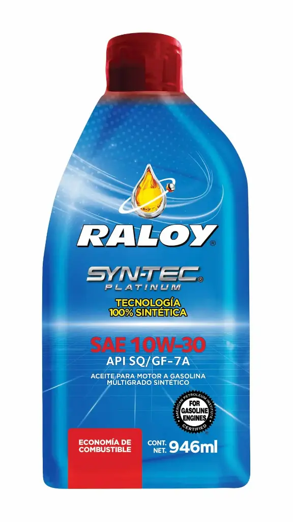 RALOY SYN-TEC PLATINUM SAE 10W-30 API SQ / GF-7A (B/946 ML)