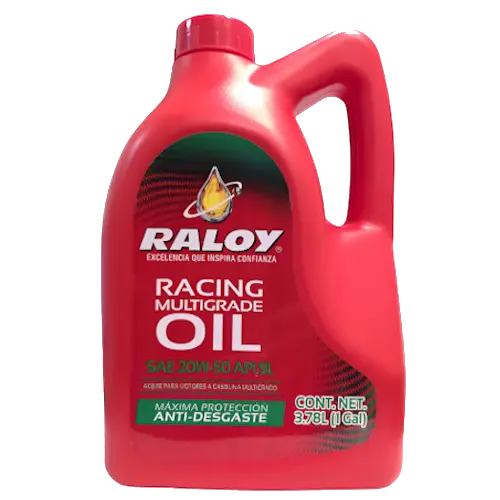 RALOY RACING MULTIGRADE OIL SAE 20W-50 API SL / CF (G/3.78 LTS)