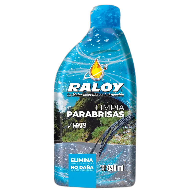 LIQUIDO LIMPIAPARABRISAS LISTO PARA USARSE (B/946 ML)