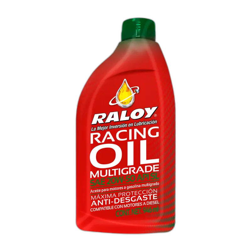 RALOY RACING MULTIGRADE OIL SAE 20W-50 API SL/CF B/.946