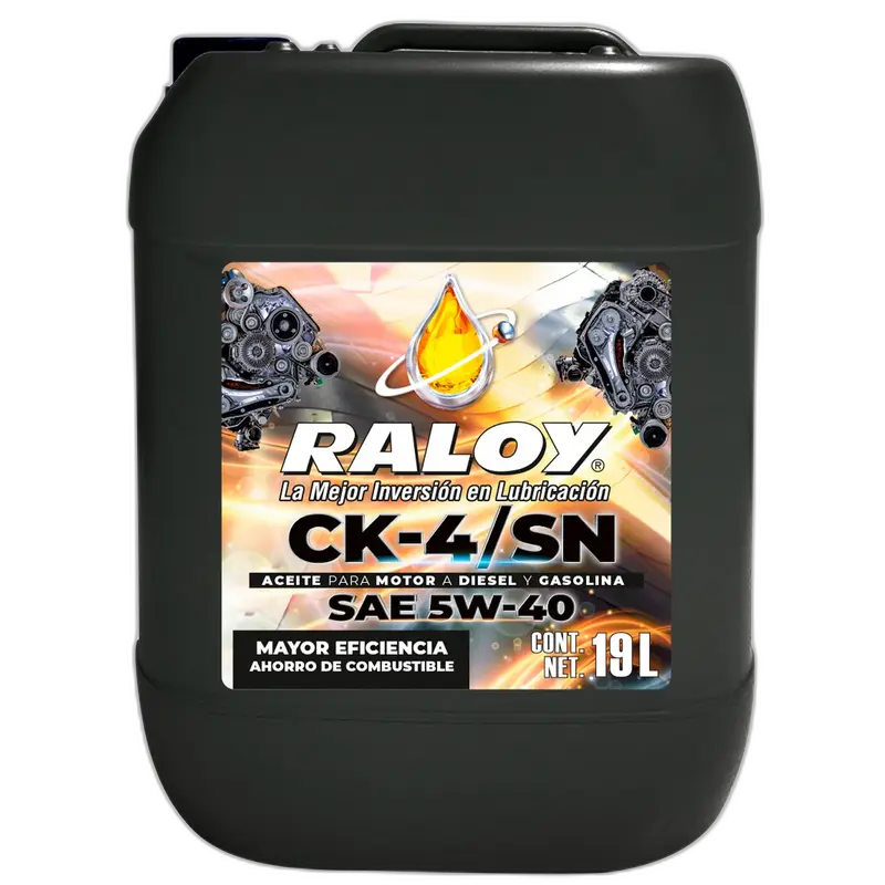 RALOY IMPROVED EXTRAPERFORMANCE SAE 05W-40 API CK-4 SYNTETIC (B/19 LTS)