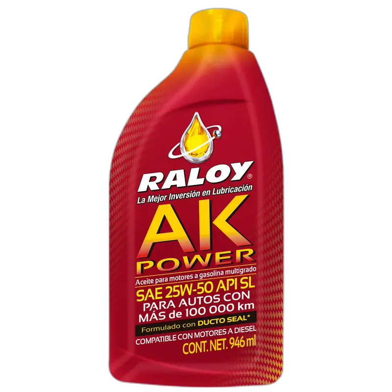 RALOY AK POWER SAE 25W-50 API SL/CF B/.946