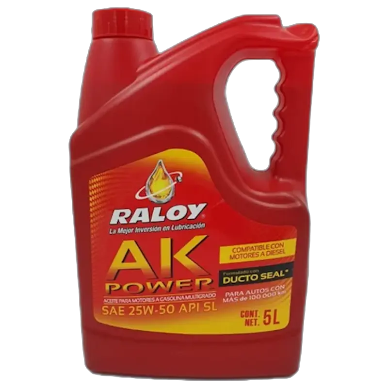 RALOY AK POWER SAE 25W-50 API SL (P/5 LTS)