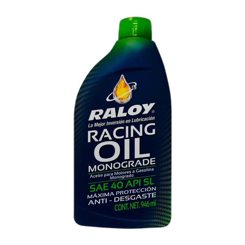 RALOY RACING OIL MONOGRADE SAE 40 API SL / CF B/.946