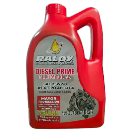 [P12067G] RALOY DIESEL PRIME MULTIGRADE SAE 25W-50 DH-4 (G/3.78 LTS)