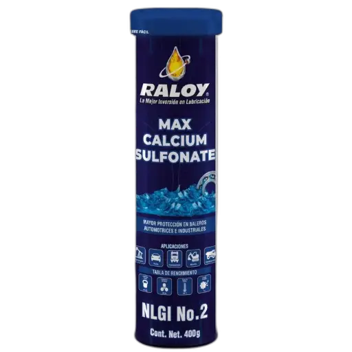 [P12459C] RALOY MAX CALCIUM SULFONATE MOLY NLGI EP 2 (C/400 GMS)