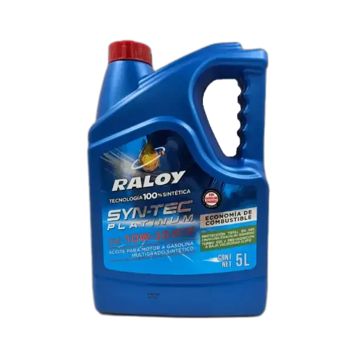 [P12960P] RALOY SYN-TEC PLATINUM SAE 10W-30 API SQ / GF-7A (P/5 LTS)