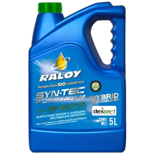 [P12963P] RALOY SYN-TEC PLATINUM SAE 05W-30 API SQ / GF-7A DEXOS GEN 3 (P/5 LTS)