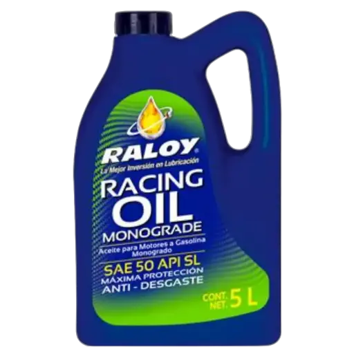 [P5604P] RALOY RACING OIL MONOGRADE SAE 50 API SL / CF (P/5 LTS)