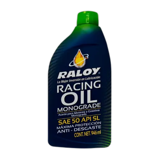 [P6685B] RALOY RACING OIL MONOGRADE SAE 50 API SL / CF (B/946 ML)