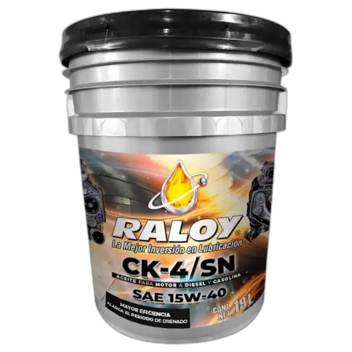 [P8290] RALOY IMPROVED EXTRAPERFORMANCE SAE 15W-40 API CK-4 (C/19 LTS)