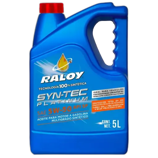 [P11901P] RALOY SYN-TEC PLATINUM SAE 05W-50 API SP / GF-6 (P/5 LTS)