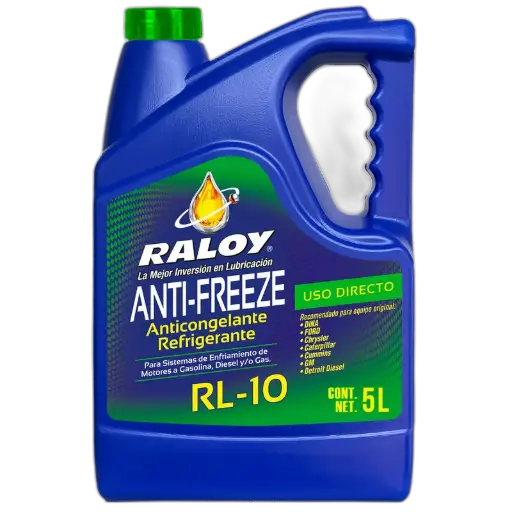 [P5597P] RALOY ANTIFREEZE RL-10 READY TO USE (50%) (P/5 LTS)