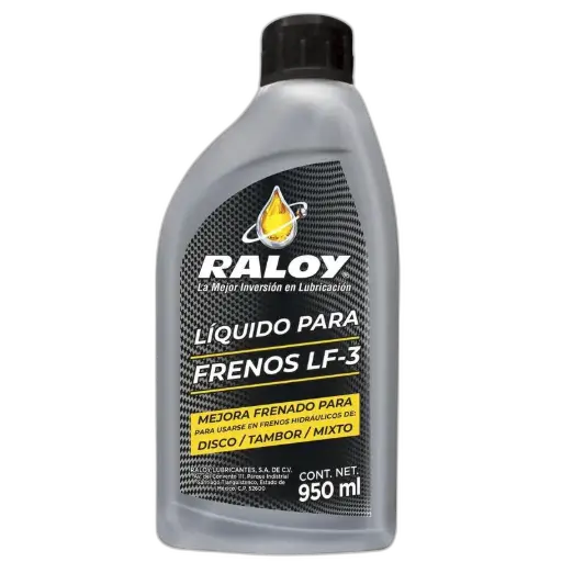 [P12016B] RALOY LIQUIDO PARA FRENOS DOT-3 (B/1 LT)