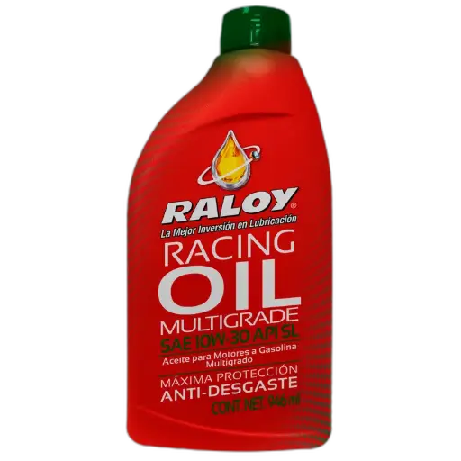 [P6904B] RALOY RACING MULTIGRADE OIL SAE 10W-30 API SL/CF B/.946