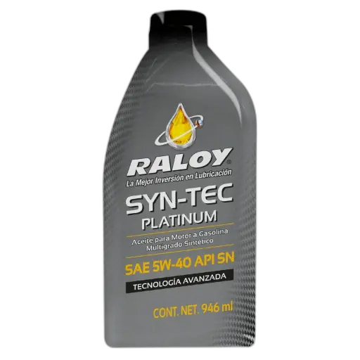[P6712B] RALOY SYN-TEC PLATINUM SAE 5W-40API SN/GF-5  (505.01) B/.946